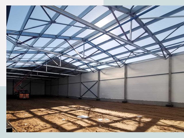 Строительство сенохранилищ в Апатитах