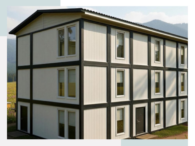 Модульные общежития в Апатитах