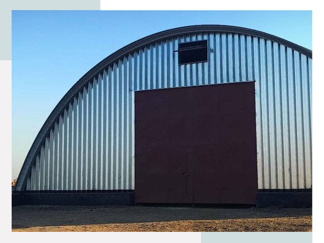 Бескаркасные ангары в Апатитах