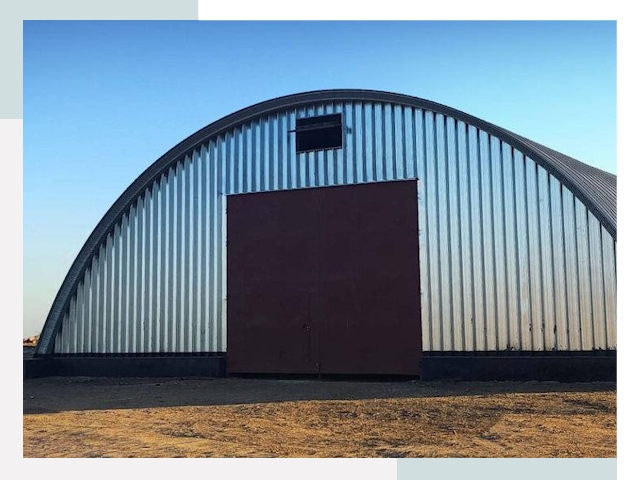 Арочные ангары в Апатитах