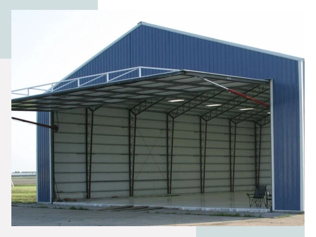 Прямо стенные ангары в Апатитах