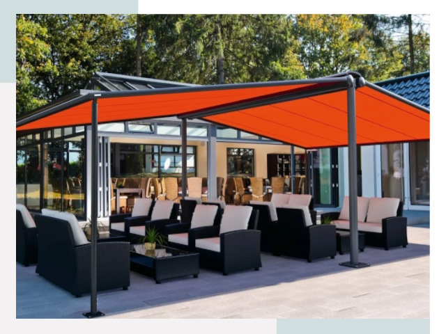 Навесы для кафе и ресторанов в Апатитах