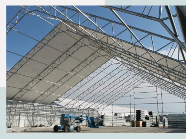 Каркасно-тентовые сооружения от СтальСтрой-Птт по цене 622 руб.