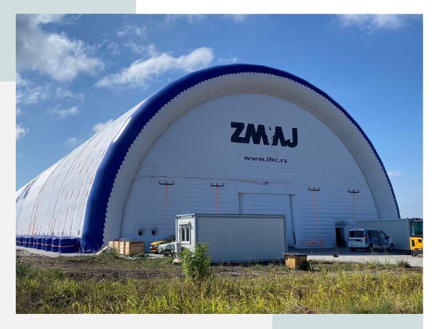 Брендирование ангаров в Апатитах