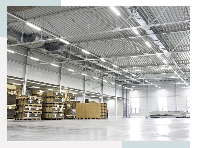 Освещение ангаров в Апатитах