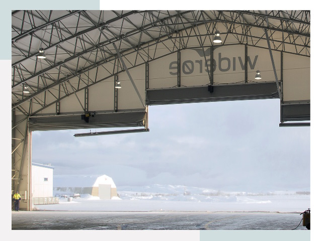 Ворота для ангаров в Апатитах